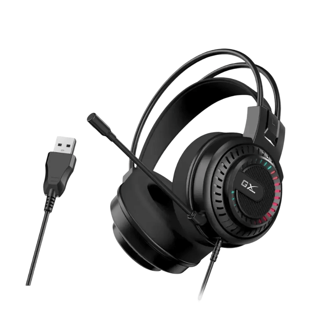 Auricular Gamer Genius HS-GX570U RGB USB-A con Micrófono
