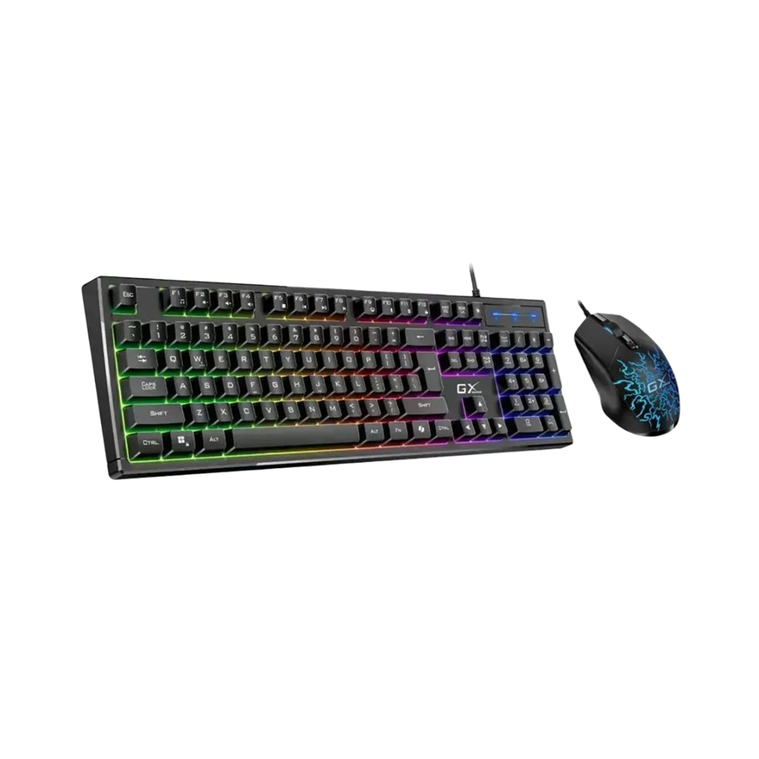 Combo Gamer Genius Scorpion KM-GX3 Teclado y Mouse RGB