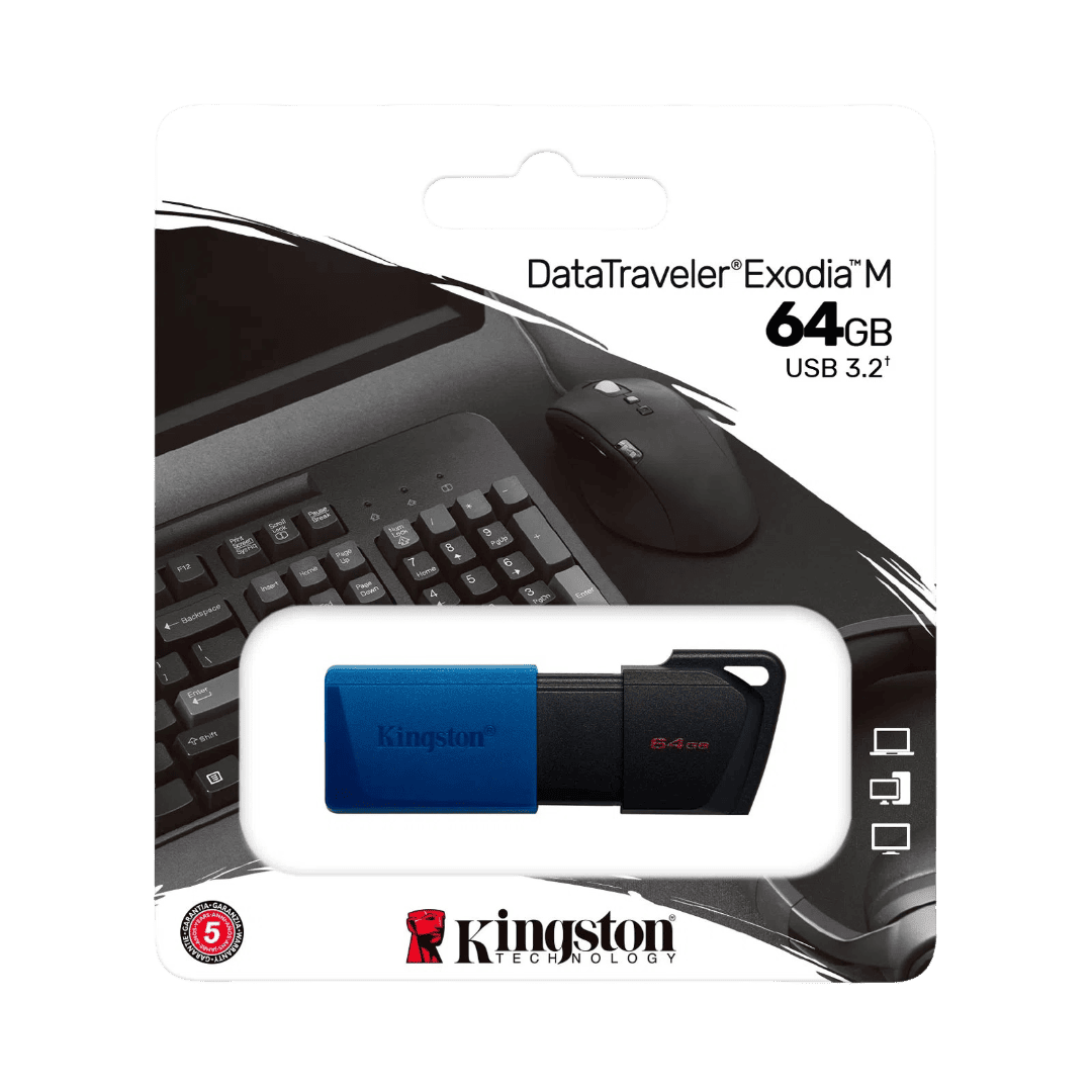 Memoria USB Kingston DataTraveler Exodia 64GB USB 3.2