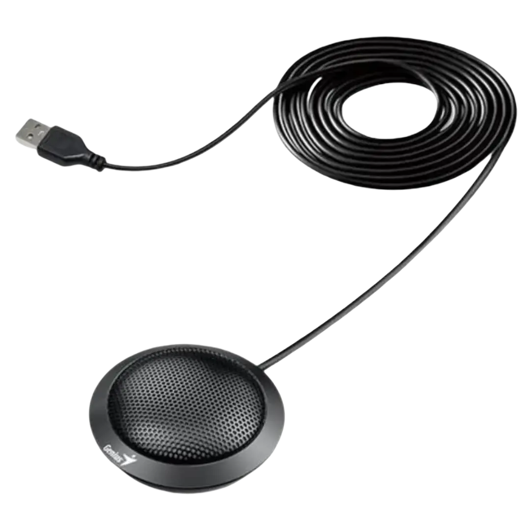 Micrófono USB Omnidireccional Genius MIC-100U 360°
