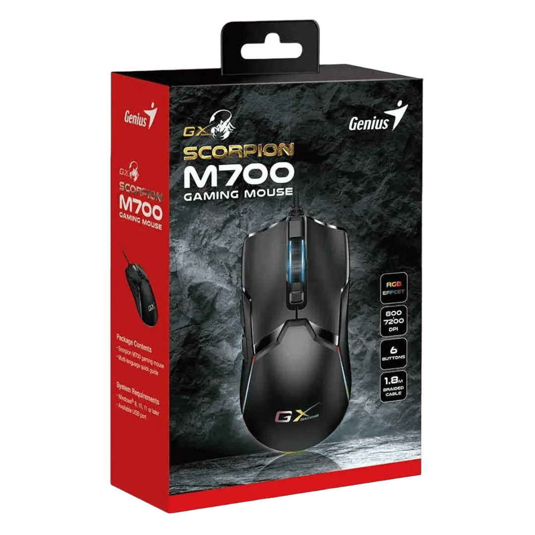 Mouse Gamer Genius Scorpion M700 RGB