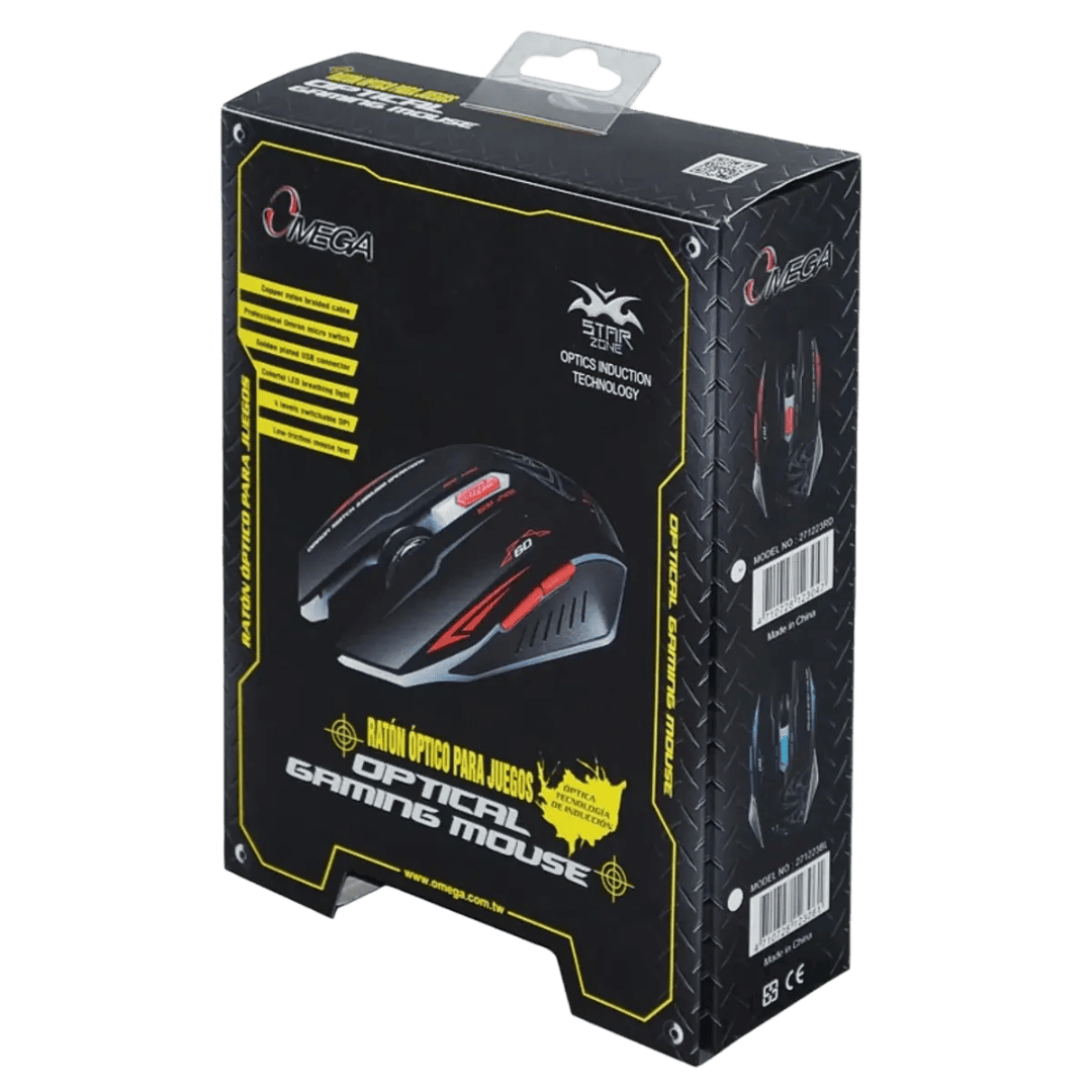 Mouse Gamer Omega Alambrico USB
