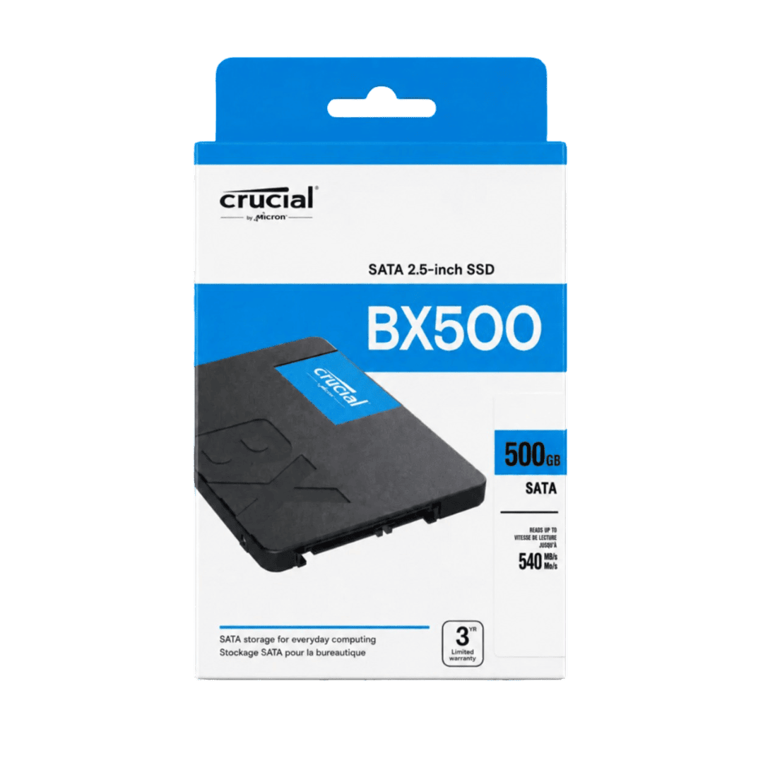 Disco Duro Sólido SSD Crucial BX500 500GB SATA 2.5"