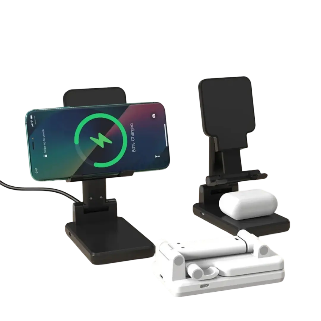 Soporte para Celular PZX Q15 con Carga Magnética 33W Negro