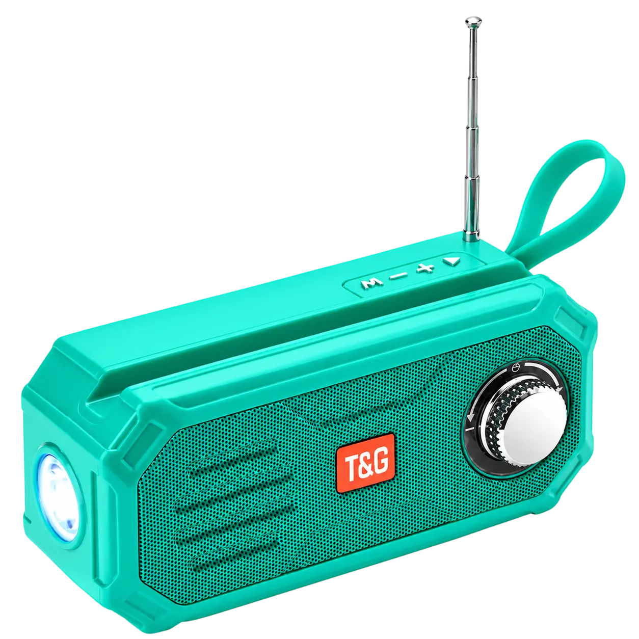Parlante Bluetooth T&G TG-612 5W con Radio FM, USB, MicroSD y Panel Solar